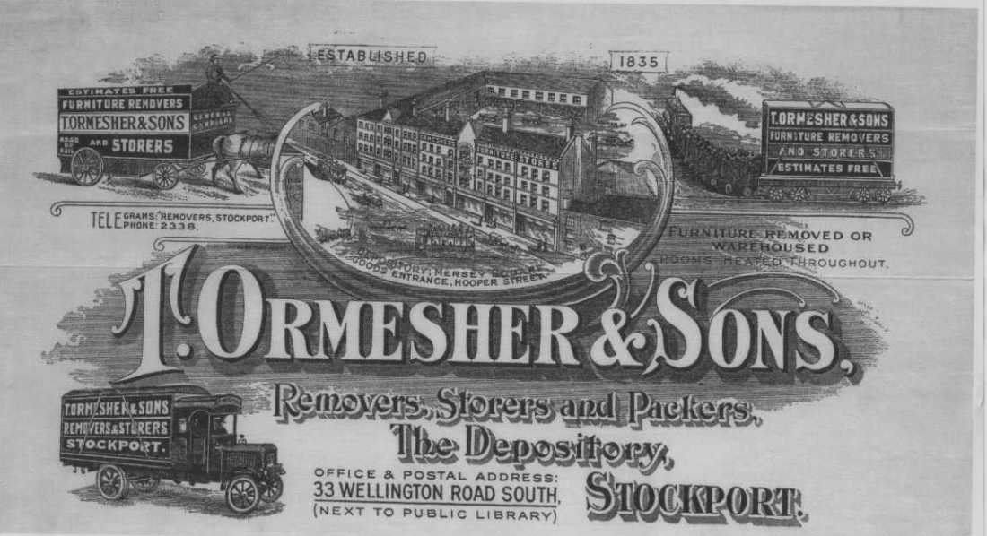 T ormesher and sons ad